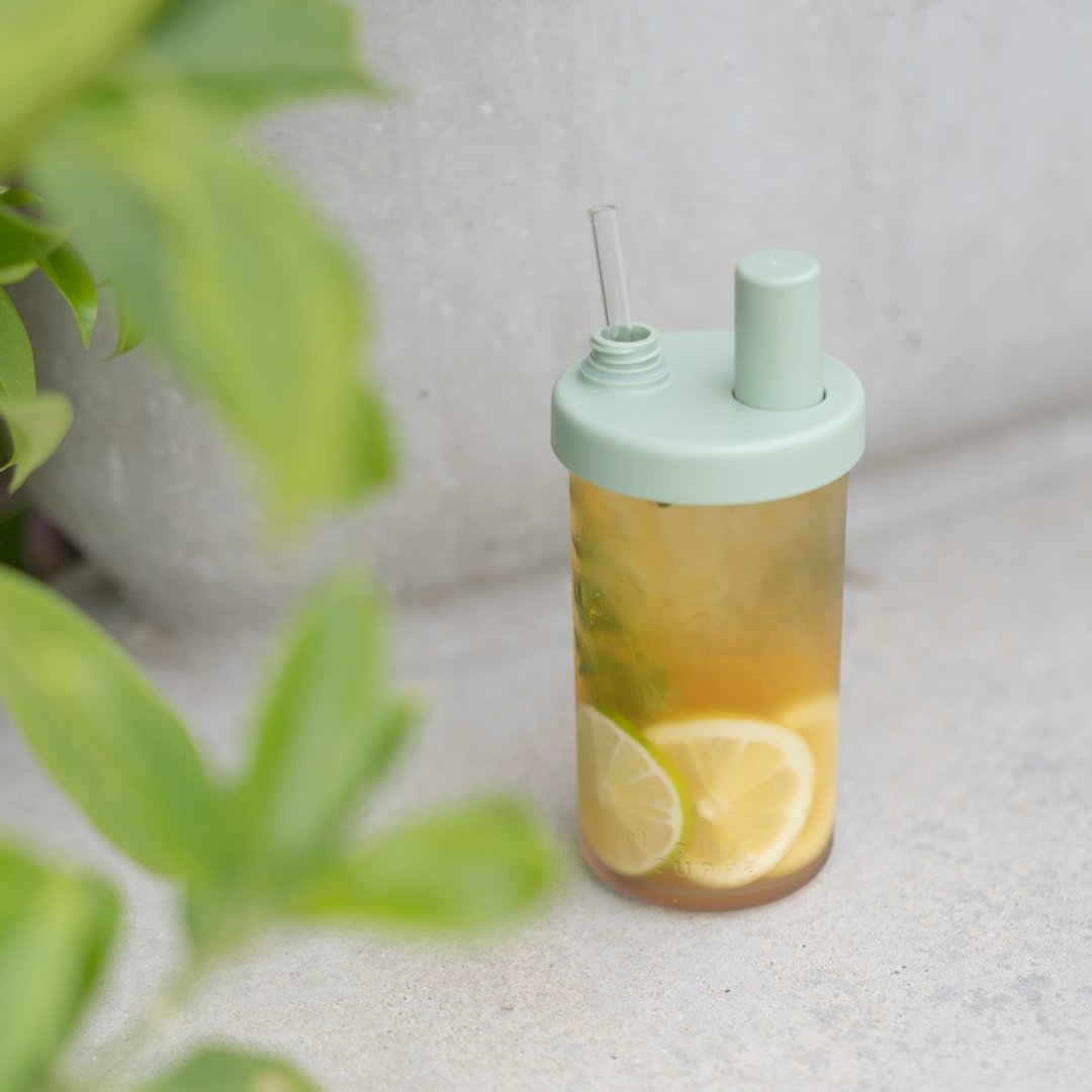Elephant Cuppa 环保减塑大象杯2代 - 莫兰迪灰绿 - 水瓶/水壶 - 塑料 