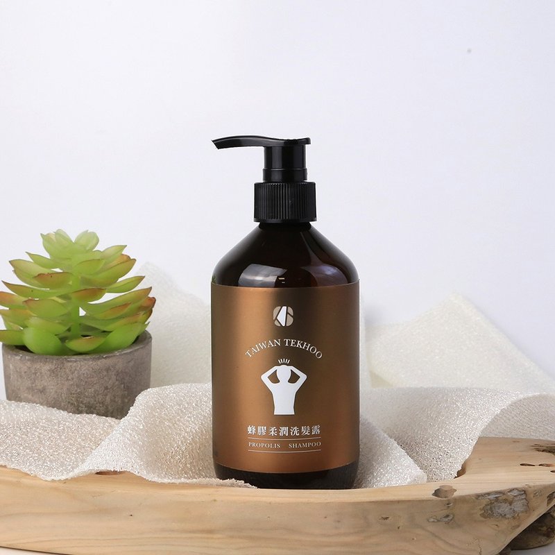 蜂胶柔润洗发露- 350ml - 洗发用品 - 塑料 咖啡色