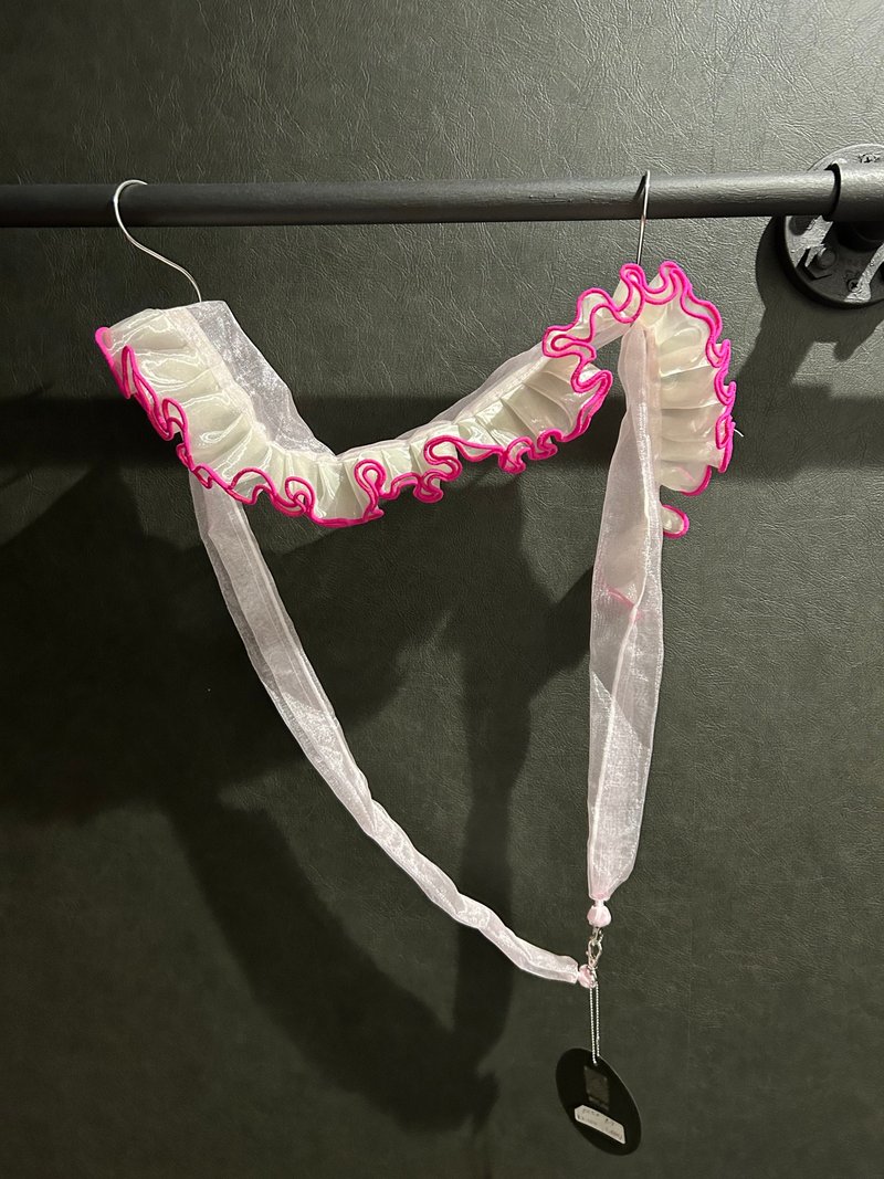 荷叶边细肩带 - 侧背包/斜挎包 - 聚酯纤维 多色