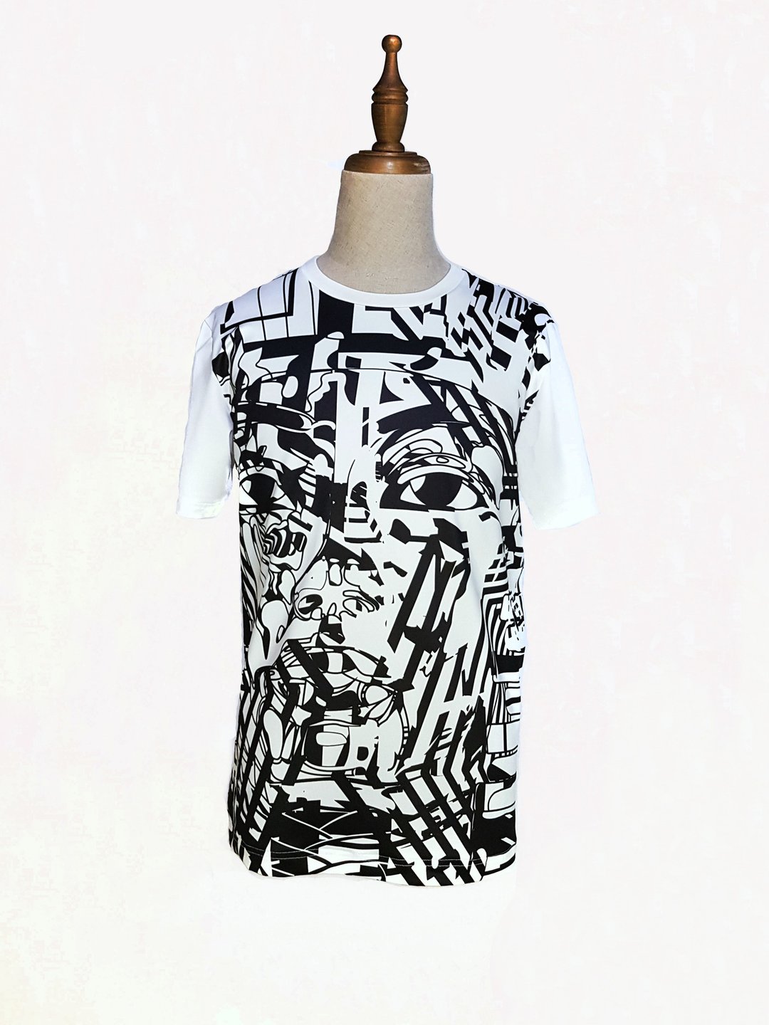 阿登森林迷彩 X 图坦卡门 设计款Tshirt - 男装上衣/T 恤 - 聚酯纤维 白色