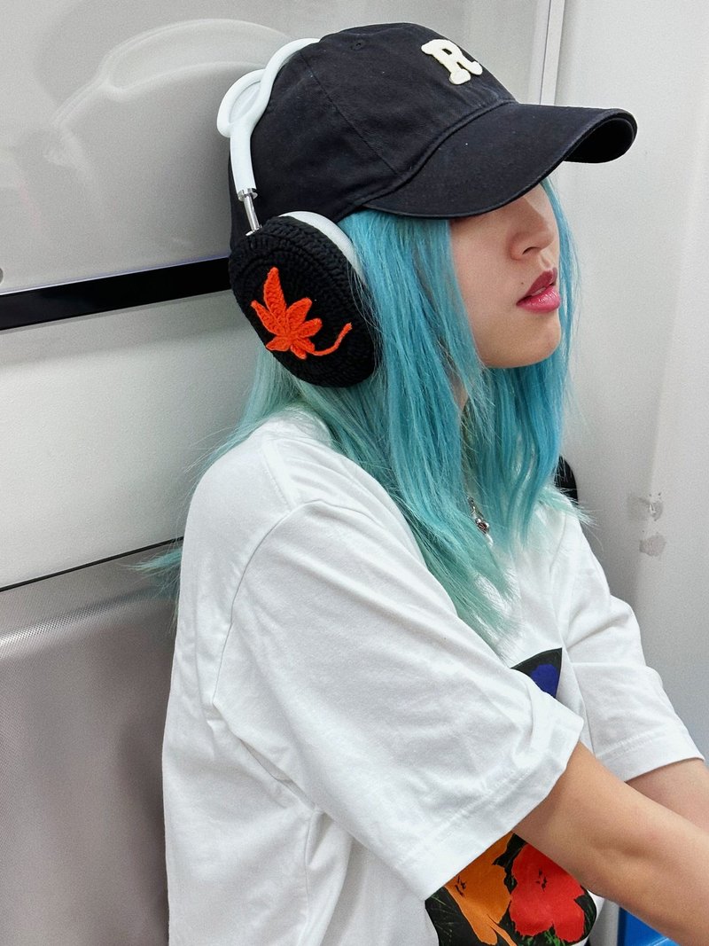 原创设计文艺感枫叶 AirPod Max 保护套 索尼 XM5 头戴式耳机 - 耳机 - 其他材质 