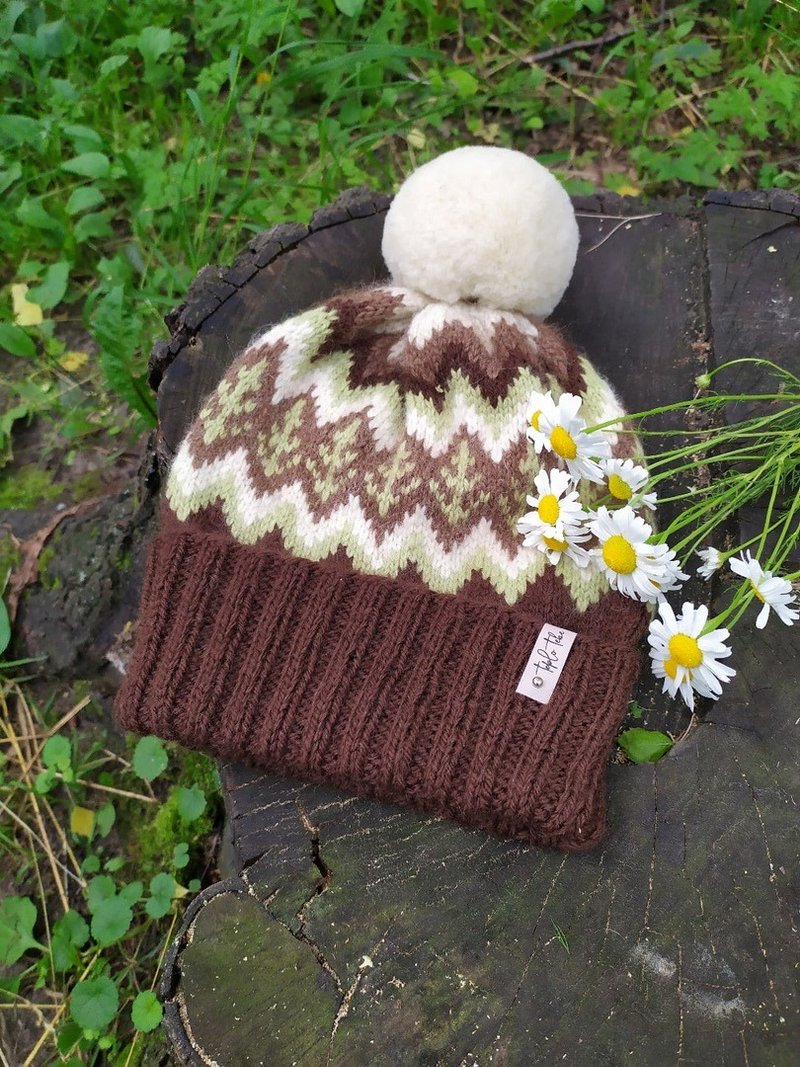 Knitting hat pattern/ Digital download - 手工艺教程/工具书 - 其他材质 