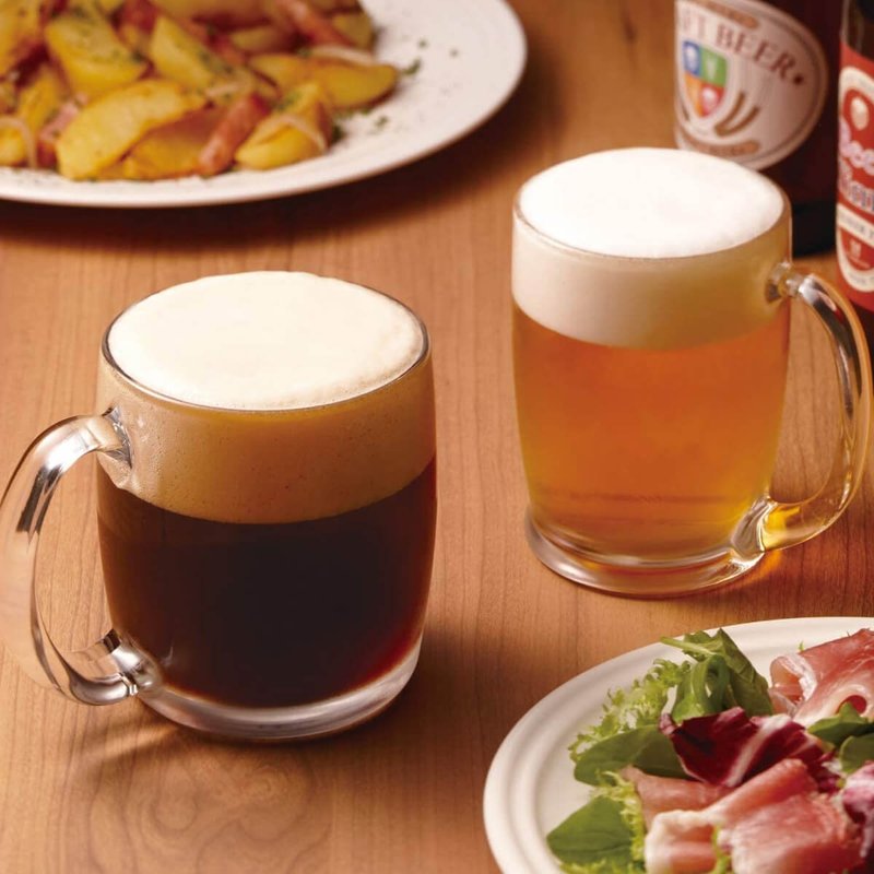 (单个价)【日本东洋佐佐木】船长干杯啤酒杯 - 酒杯/酒器 - 玻璃 透明