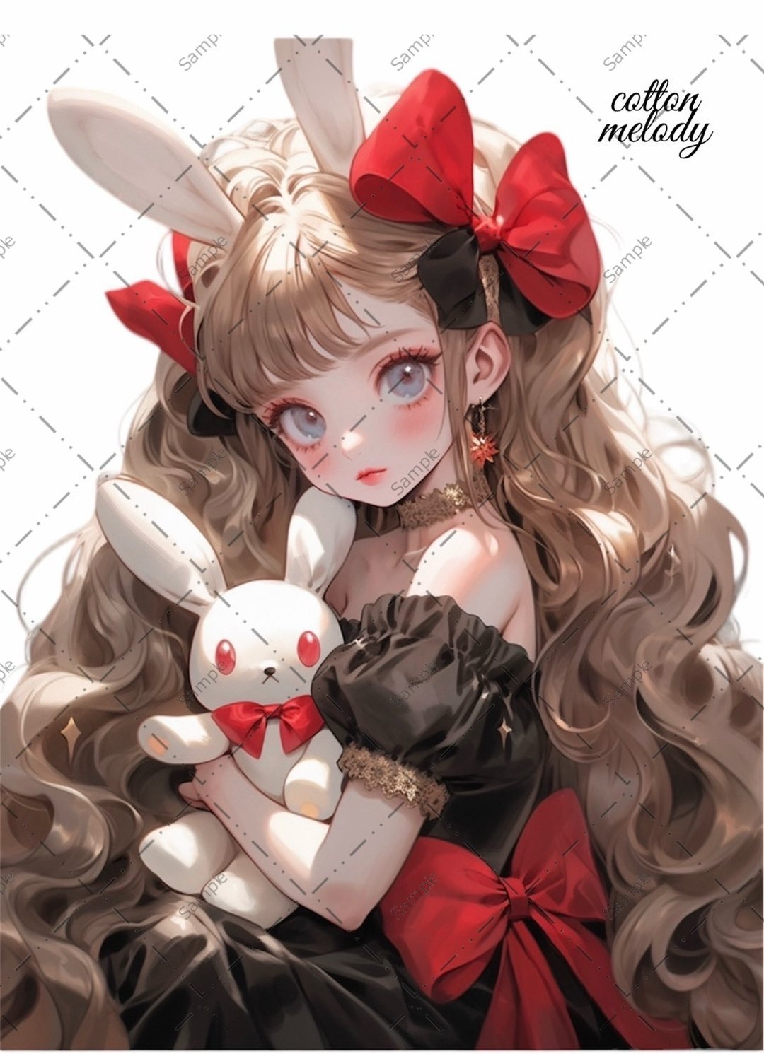 原创贴纸 No.180 人物贴纸 原创贴纸 女孩贴纸 原创人物贴纸 - 贴纸 - 纸 