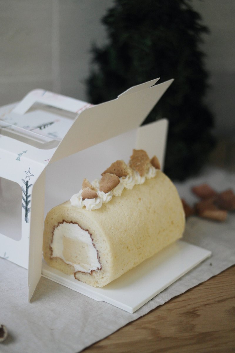 北海道起司蛋糕云尼拿卷蛋 /12cm - 蛋糕/甜点 - 新鲜食材 黄色