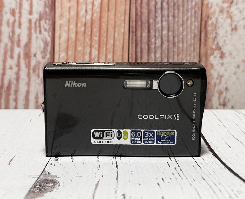 NIKON COOLPIX S6 数位相机 - 相机 - 其他金属 黑色