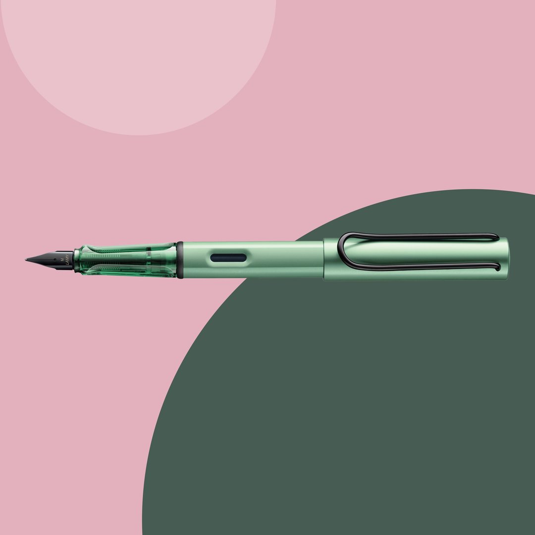 【雷雕刻字】LAMY 钢笔 限量 /AL star 2024 -秋日绿 - 钢笔 - 铝合金 绿色