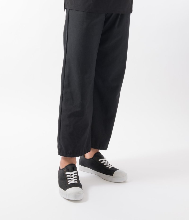 有机棉帆布鞋   Maharashtra A系列   黑色    男生款 - 男款休闲鞋 - 环保材料 黑色