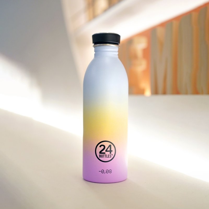 意大利 24Bottles 轻量冷水瓶 500ml - 幸福光蕴 - 水瓶/水壶 - 不锈钢 多色