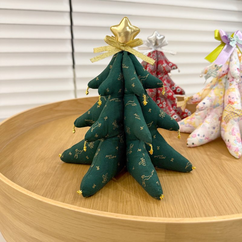 【恰氏手作】限量布艺手作圣诞树 - 摆饰 - 棉．麻 