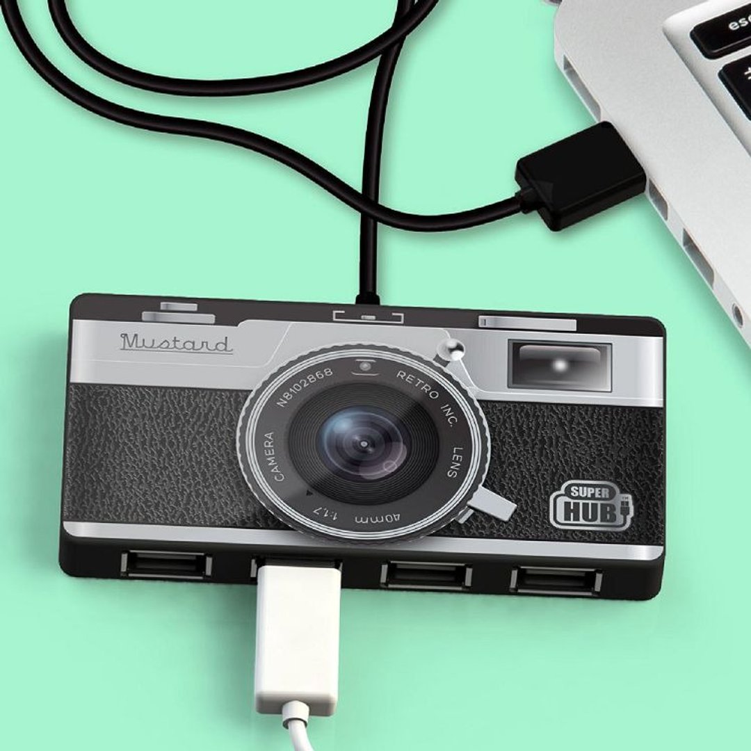 英国 Mustard USB HUB - 复古相机 - 其他 - 塑料 