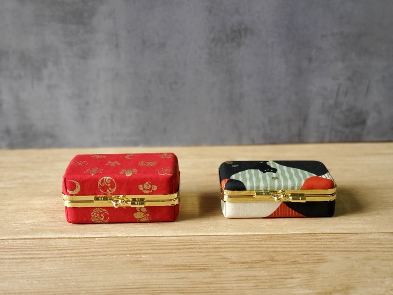 瑕疵品 福利品 加大双章盒 化妆盒 印章盒 公司章盒 - 印章/印台 - 其他金属 