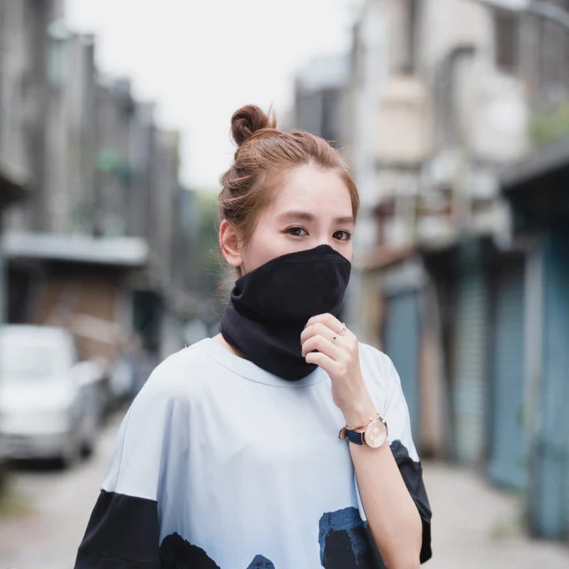 【净对流】抗霾魔术头巾-极黑款 V3.0 - 运动配件 - 其他人造纤维 黑色