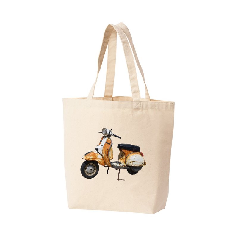 棉布袋 | 经典伟士牌老车侧身A0043 | K艺术家 - 手提包/手提袋 - 棉．麻 