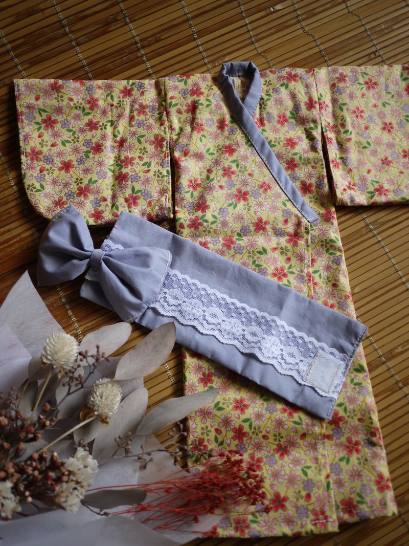 *现货*4分女BJD黑白条纹浴衣 - 玩偶/公仔 - 棉．麻 