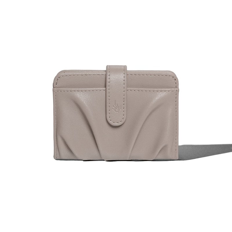 DOUGH 简约长夹 卡夹 焦糖可可 - 皮夹/钱包 - 真皮 多色