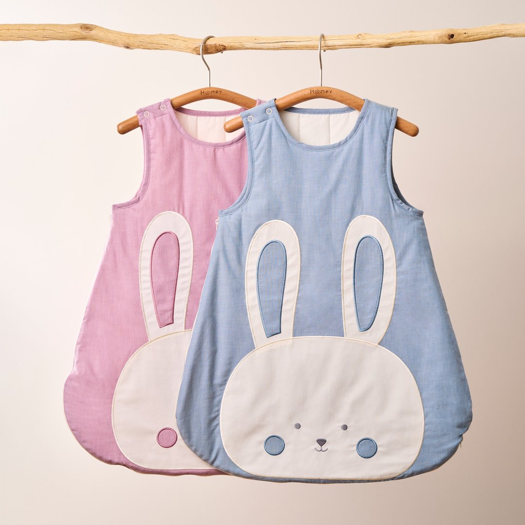 有机棉兔宝铺棉防踢被・防踢睡袋・GOTS认证有机棉_HomeyOrganic - 婴儿饰品 - 环保材料 