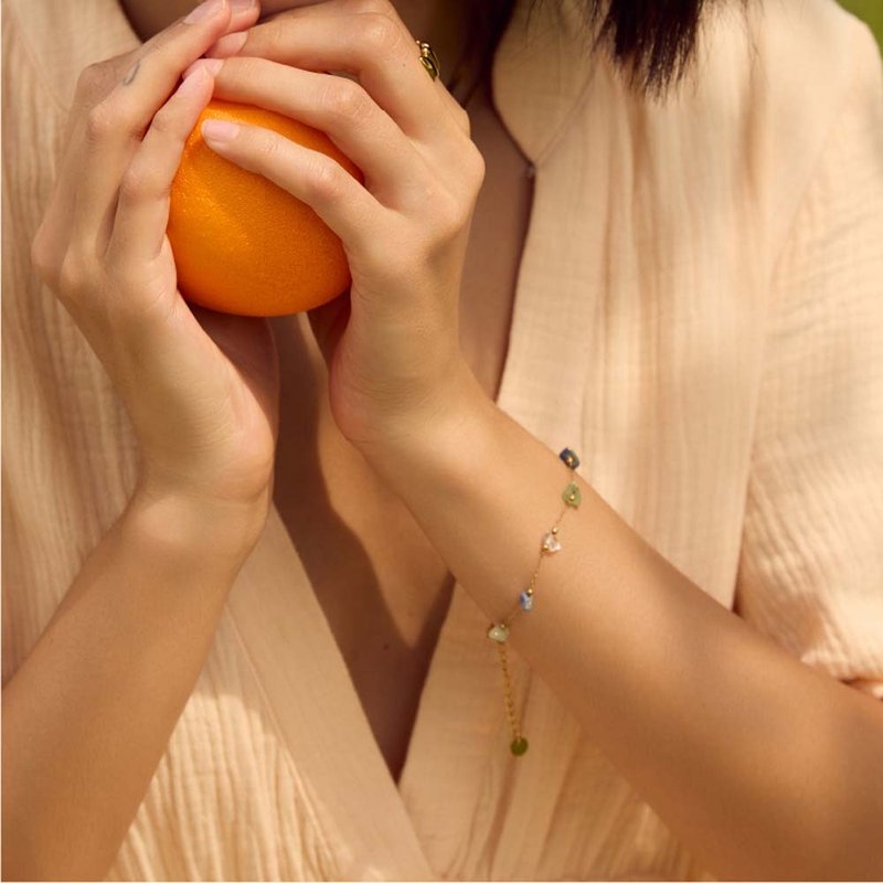 Cosmos 七彩宝石手链(颜色随机) - 手链/手环 - 不锈钢 多色