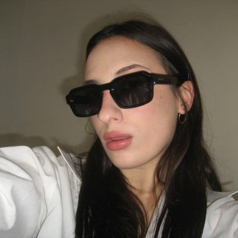 MELLER | AYO 复古Y2K几何扁框墨镜 - 墨镜 - 其他材质 多色