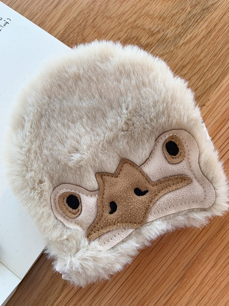 鴯 / 鳥 / 關鍵守護者 / 持卡人 - 皮夹/钱包 - 聚酯纤维 粉红色