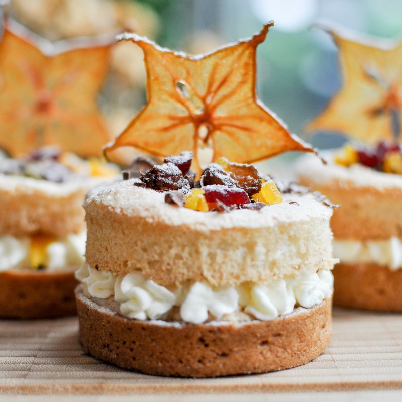 三种果干-三只小猪的下午茶 - 咸派/甜派 - 新鲜食材 黄色