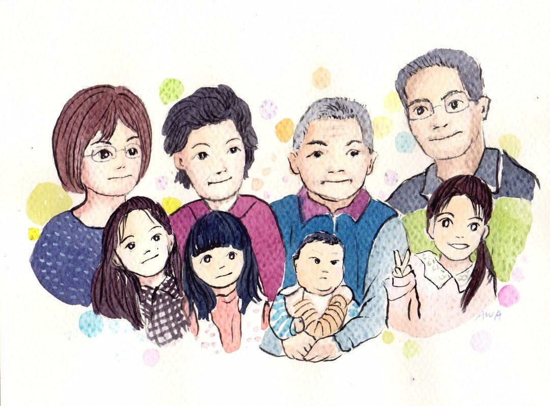 金临定制【全手绘母亲节卡片 Happy Mothers' Day】 - 订制画像 - 纸 