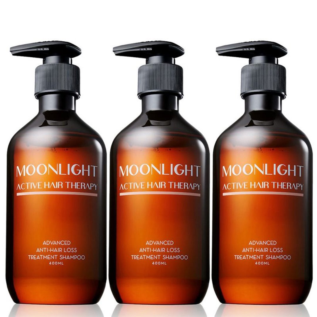 Moonlight 莯光 3% 进化版健发丰润洗发精 400mL x3 入 - 洗发用品 - 其他材质 白色