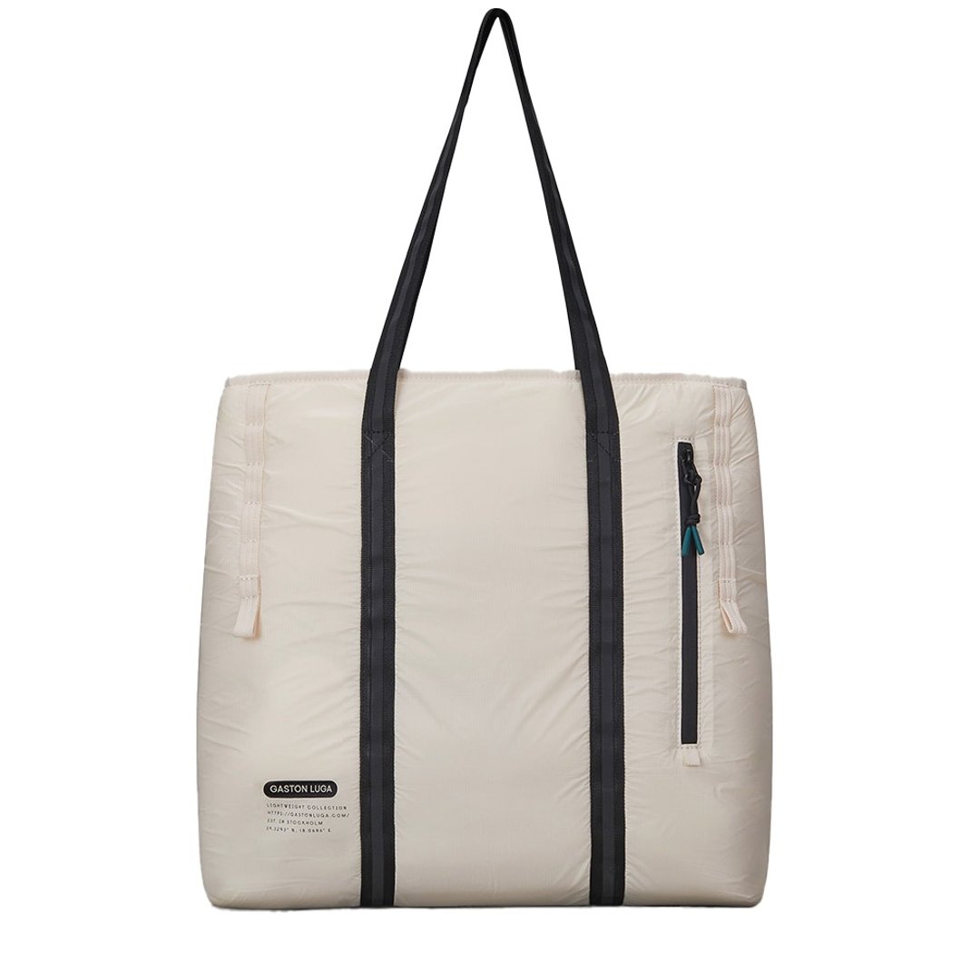 Gaston Luga Lightweight Shopper 购物通勤托特包- 奶油白 - 侧背包/斜挎包 - 其他材质 白色