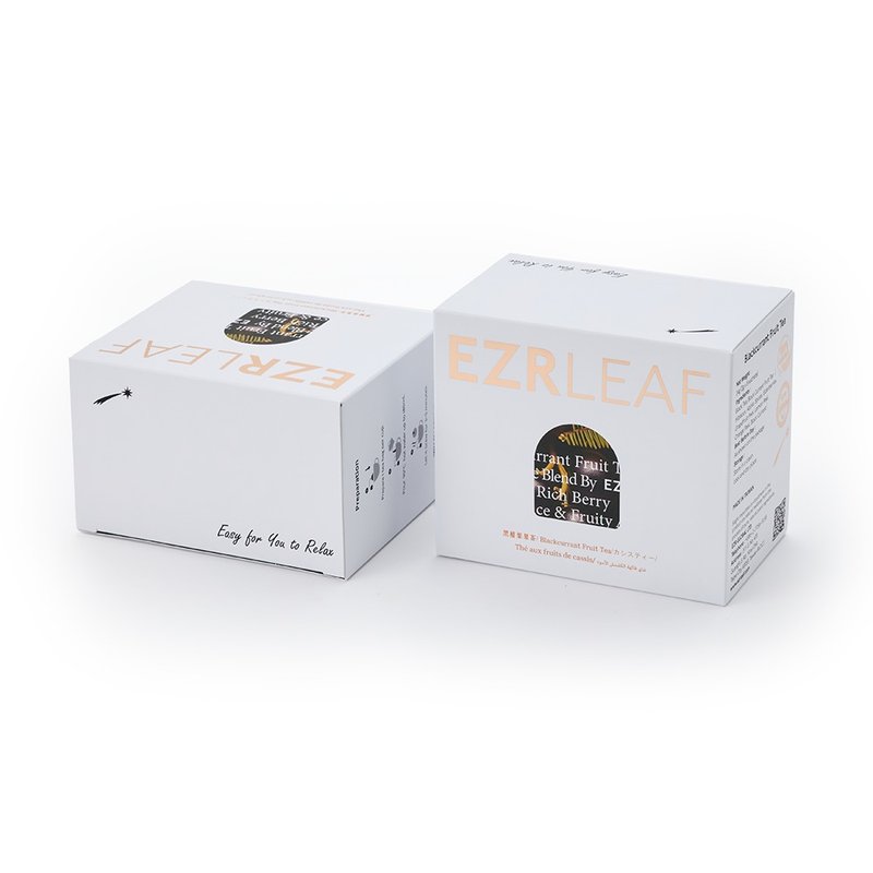 一泽茶【EZR Leaf】低咖啡因/黑醋栗果茶/盒装/袋装/散茶 - 茶 - 植物．花 