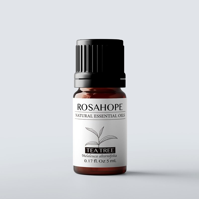 瑰荷希【茶树精油】纯天然萃自印度 净化空气 除霉味 舒缓痘痘肌 - 香薰/精油/线香 - 精油 白色