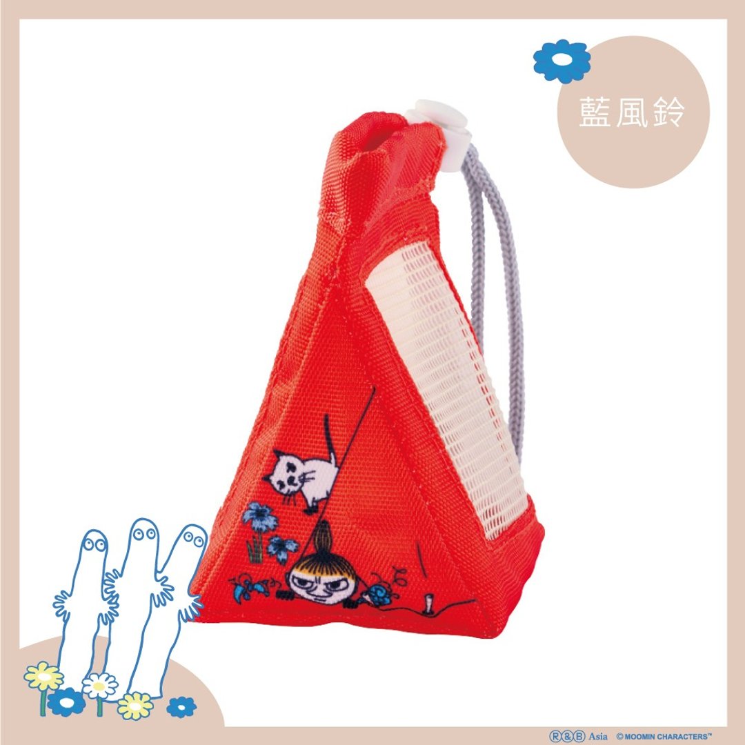 【Moomin噜噜米】姆明帐篷造型香氛袋-小美红 - 香薰/精油/线香 - 聚酯纤维 