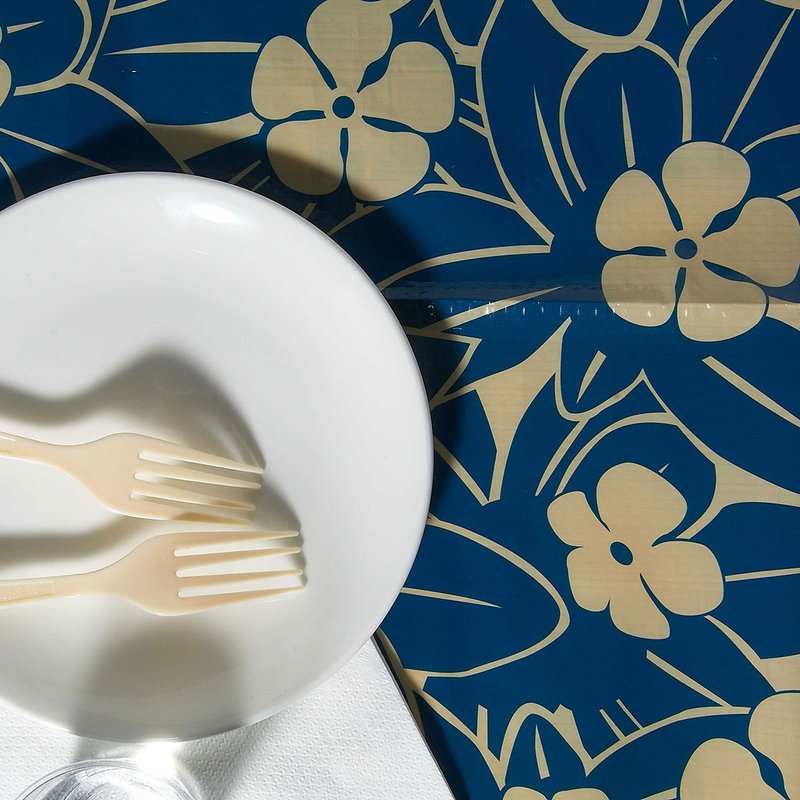 美丽宝岛台湾野餐垫 / 蓝 - 野餐垫 - 塑料 蓝色