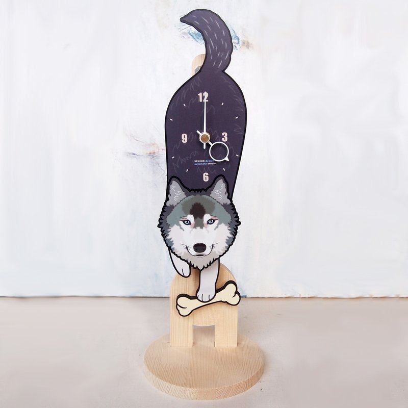 木制座椅 - 用于宠物摆钟(100%尺寸) - 时钟/闹钟 - 木头 