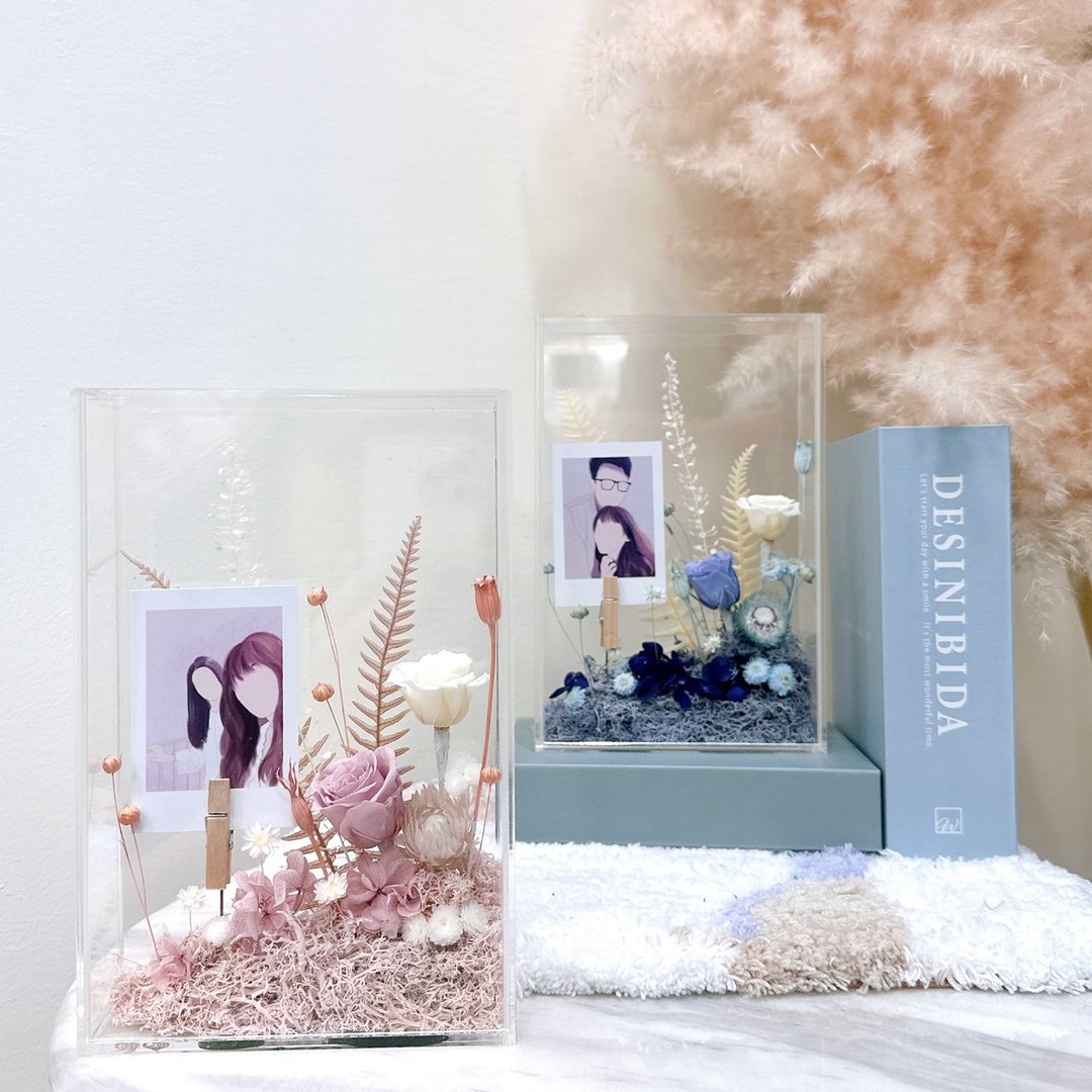 永生花压克力相框 - 画框/相框 - 植物．花 