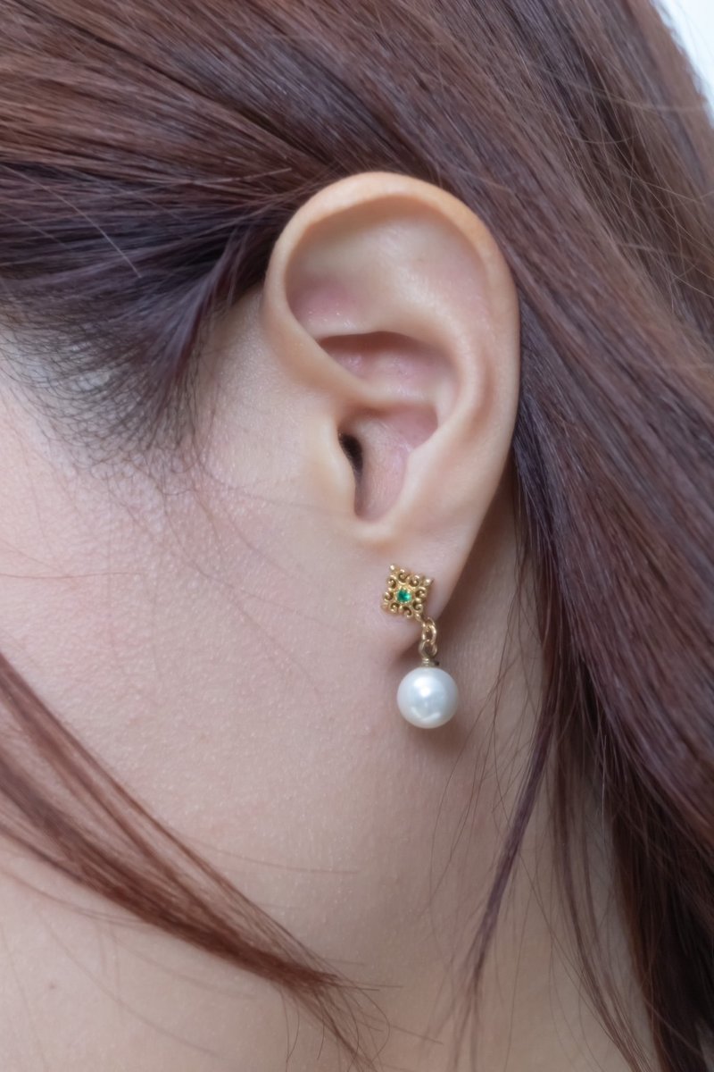 雅比斯_耳环 - 耳环/耳夹 - 其他材质 金色