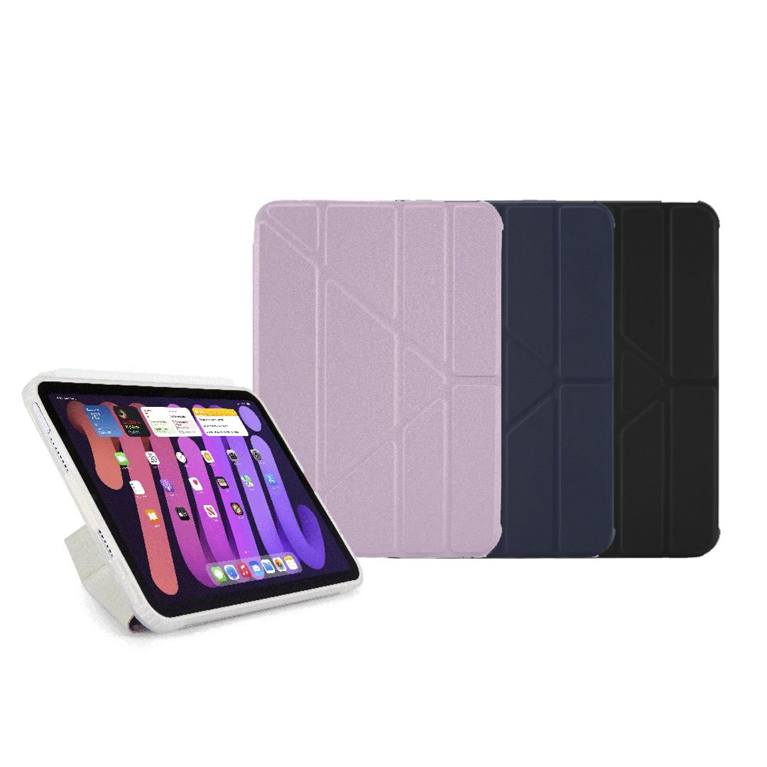 Pipetto iPad mini 7 / 6代(8.3寸) Origami 多角度多功能保护套 - 平板/电脑保护壳 - 塑料 