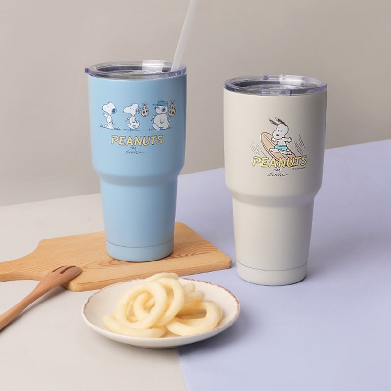 Peanuts史努比不锈钢冰霸杯-Snoopy 保温杯 酷凉杯 304不锈钢 - 其他杯子 - 不锈钢 多色