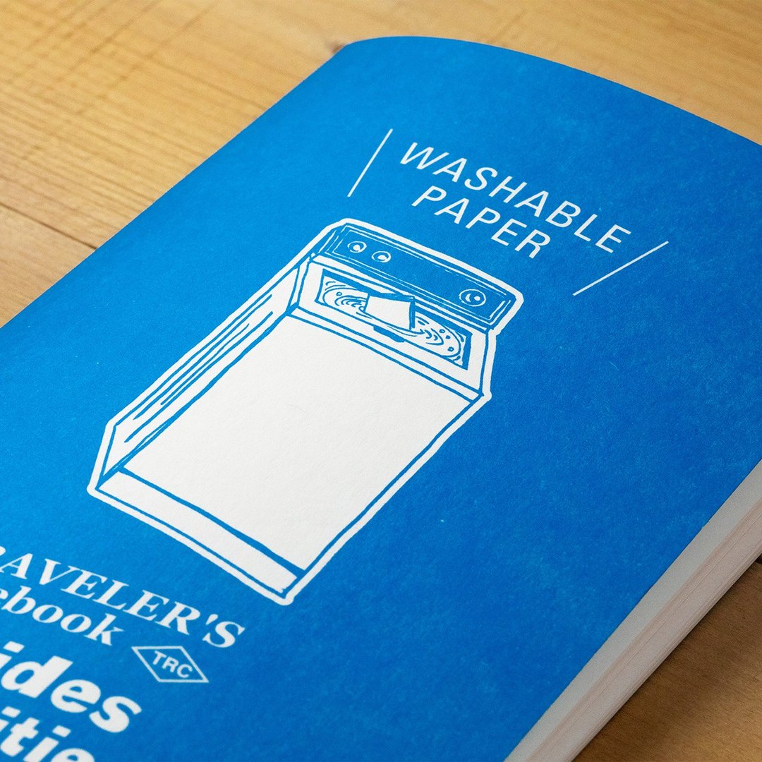 Traveler's Notebook 补充包 - 耐洗纸 - 笔记本/手帐 - 纸 蓝色