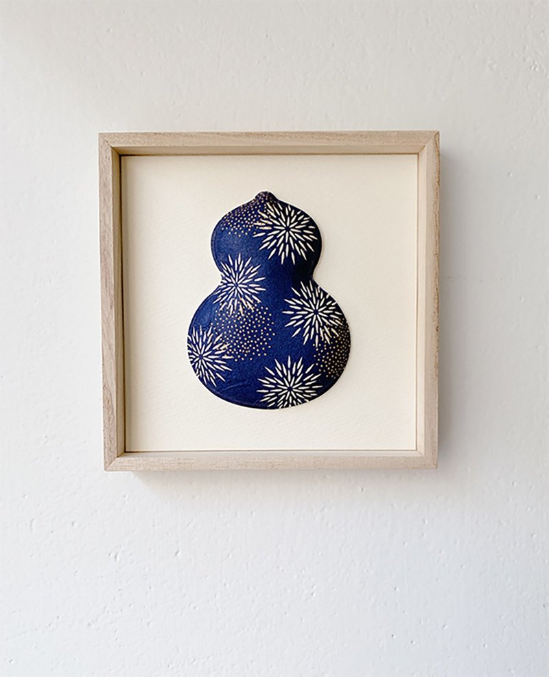 【居家布置】花火葫芦缘起招福和纸挂饰 /小国和纸/墙壁装饰/入厝 - 摆饰 - 纸 蓝色