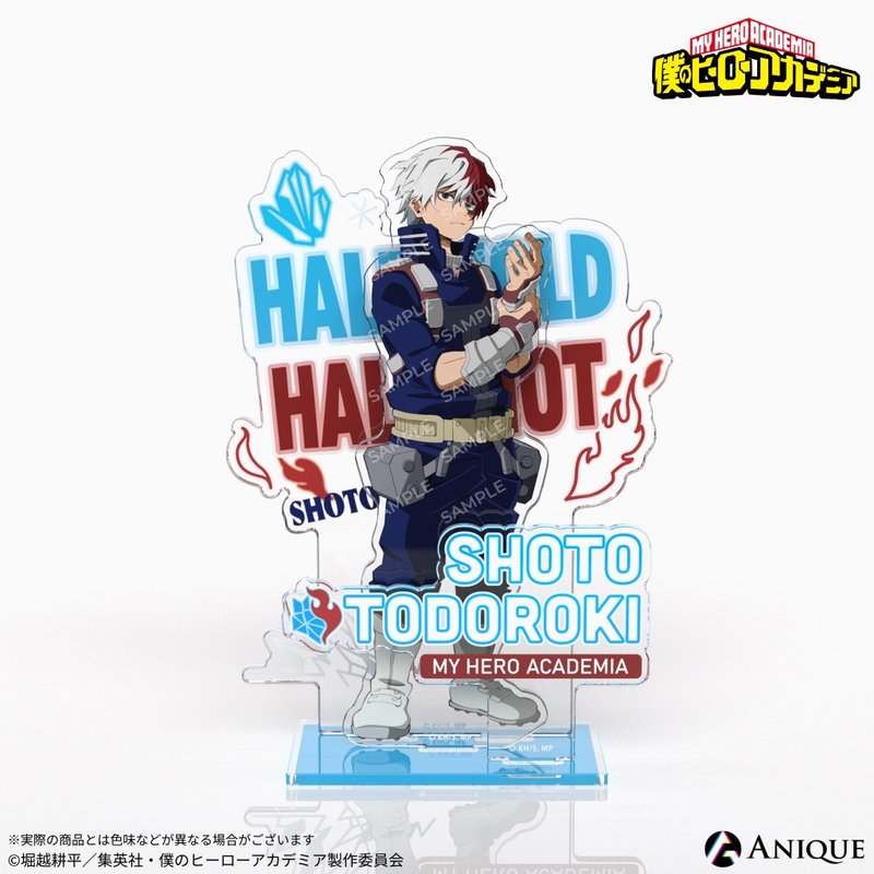 ANIQUE 我的英雄学院 - 轰焦冻立体压克力立牌 - 摆饰 - 压克力 