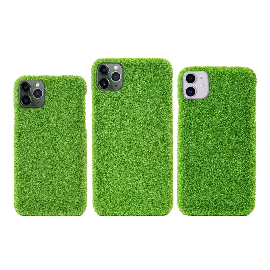 Shibaful iPhone 11 / 11 Pro / 11 Pro Max 公园草皮 手机壳 - 手机壳/手机套 - 其他材质 绿色