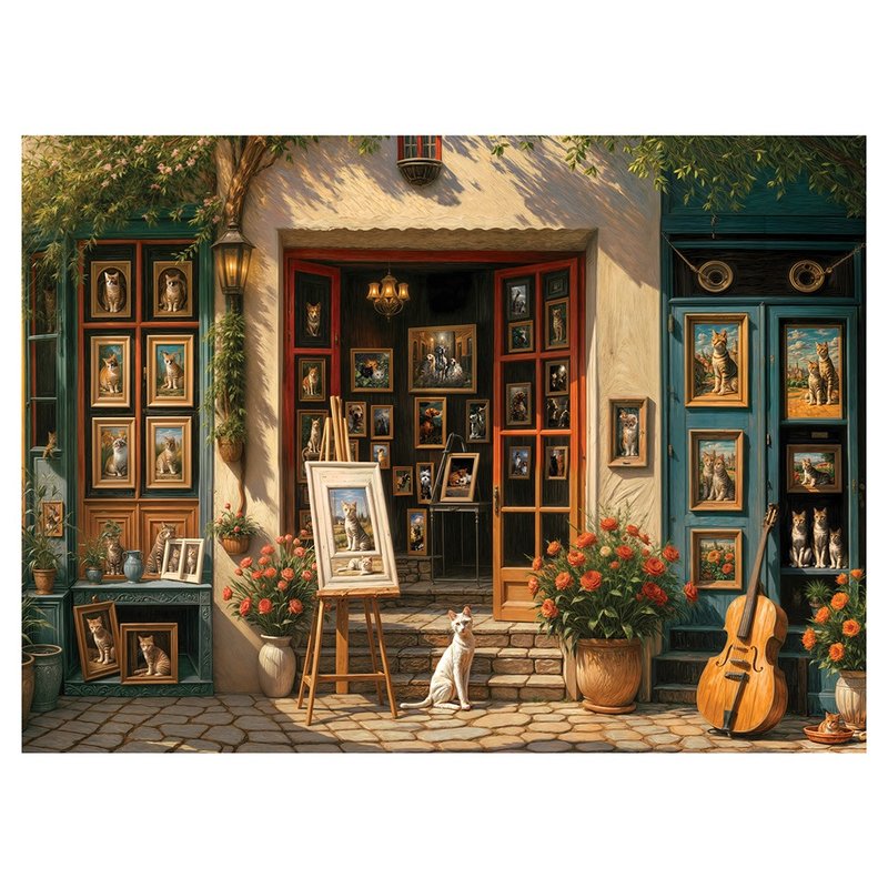 猫咪画廊_Anatolian_1000片拼图 - 拼图 - 纸 