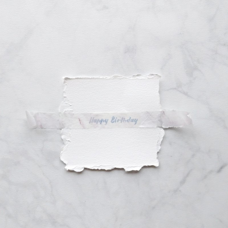 【CL材质系列纸胶带】大理石控。1.5CMX5M - 纸胶带 - 纸 灰色