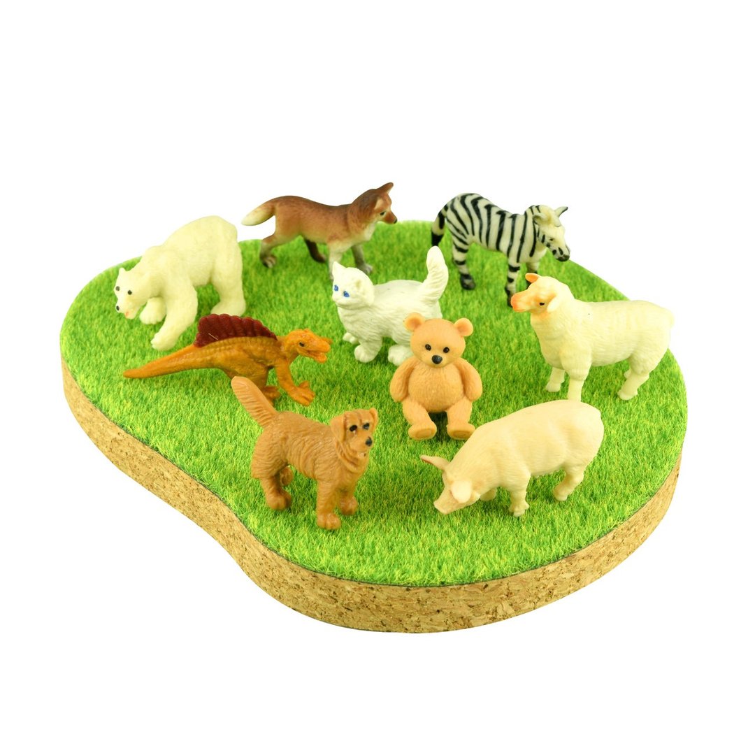 Shibaful PLAY with Animal figure 动物微型【搭售】新动物上市 - 玩偶/公仔 - 橡胶 多色