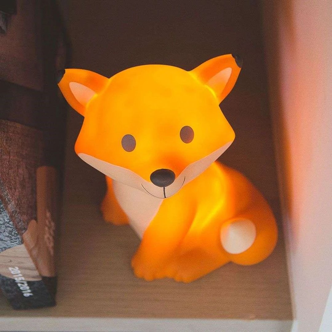 比利时 Atelier Pierre 设计 CESAR FOX 小狐狸USB 充电小夜灯 - 灯具/灯饰 - 其他材质 橘色