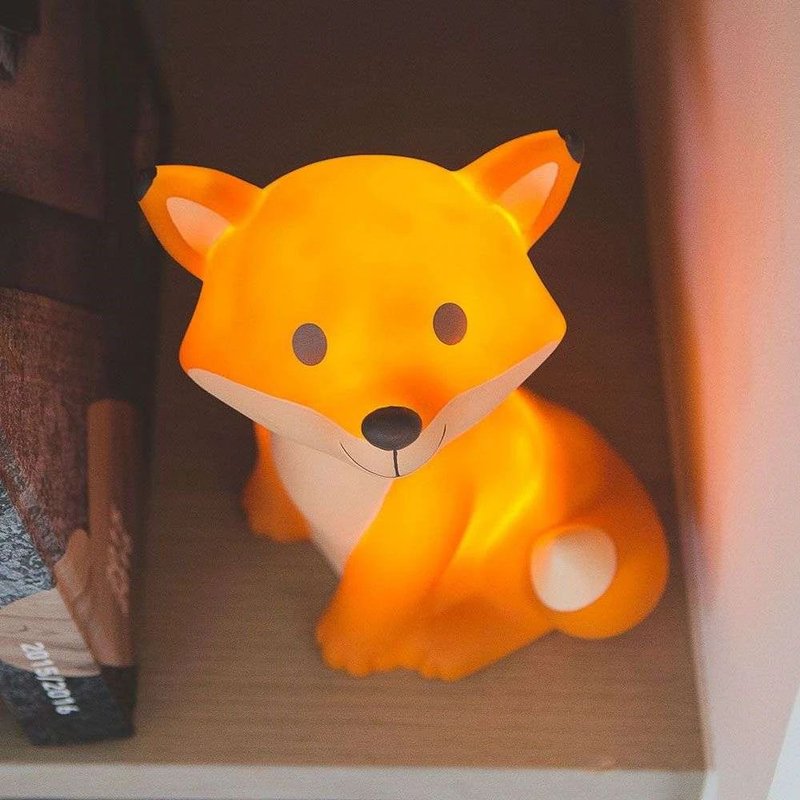 比利时 Atelier Pierre 设计 CESAR FOX 小狐狸USB 充电小夜灯 - 灯具/灯饰 - 其他材质 橘色