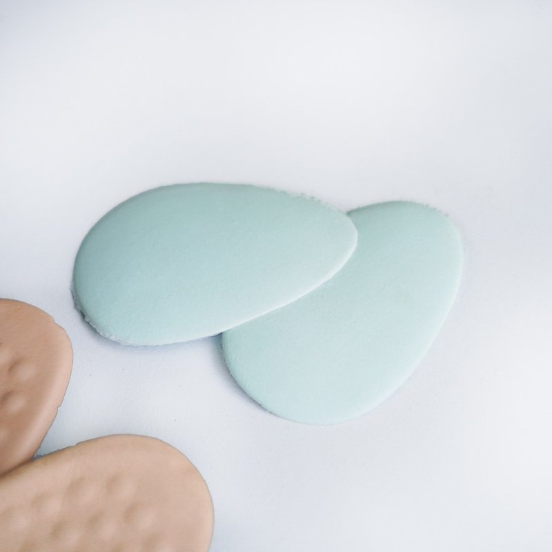 鞋子太松的法宝 | 女鞋乳胶半垫.五入.不分尺寸左右.前掌后跟皆可 - 鞋垫/周边 - 乳胶 蓝色