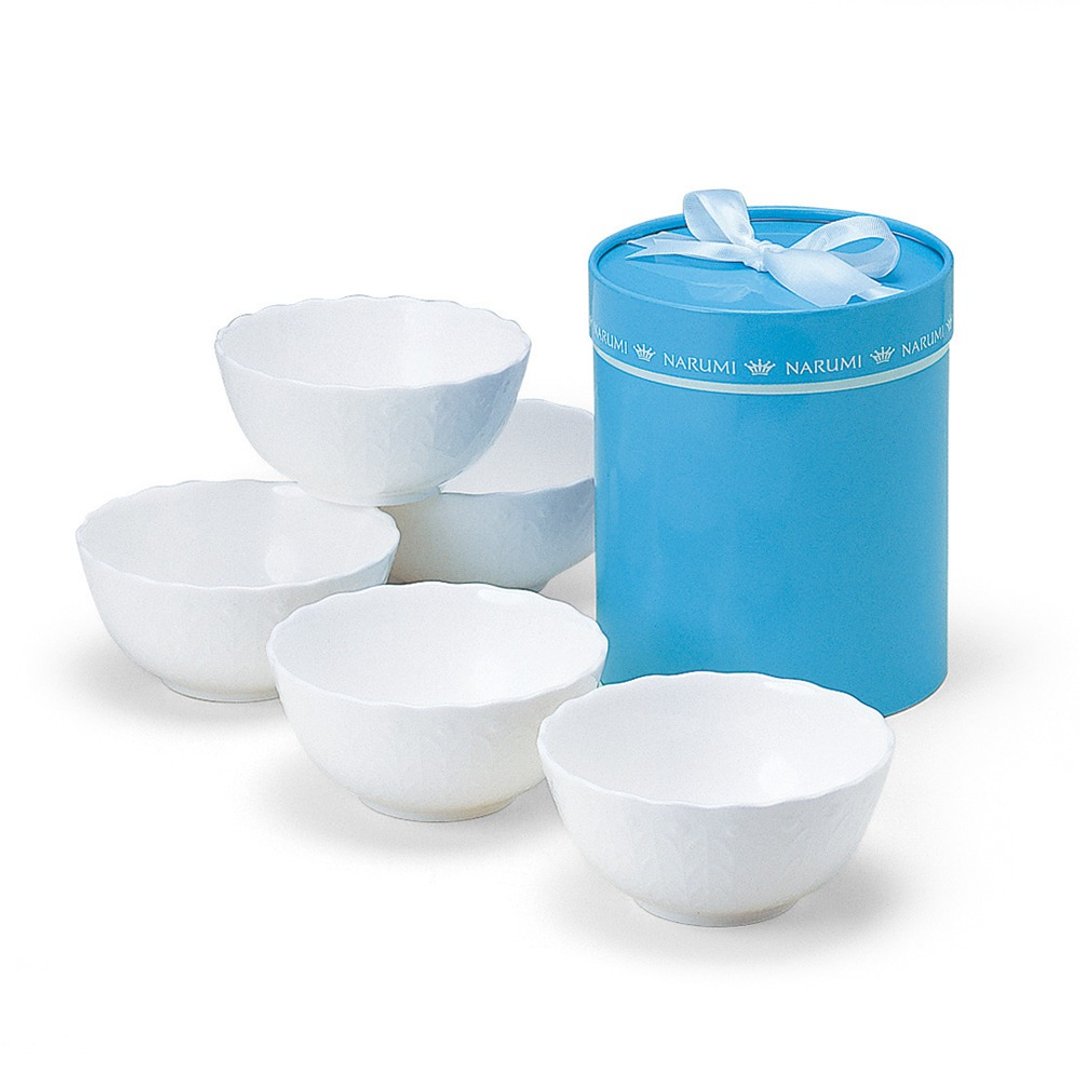 Silky White 丝路骨瓷餐碗(13cm)5入组 - 碗 - 瓷 白色