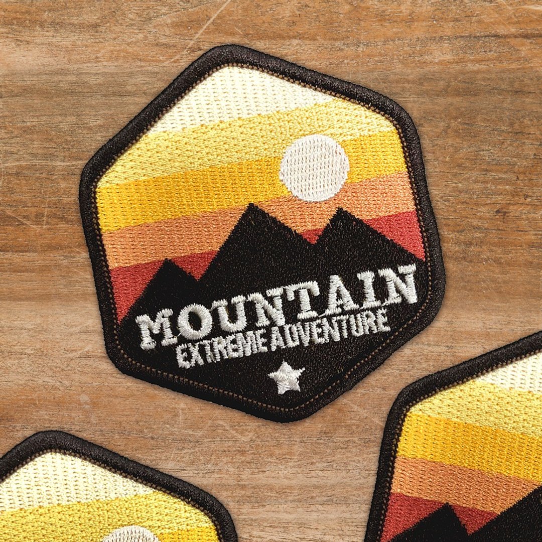 【去走走刺绣布贴】Mountain Extreme Adventure - 编织/刺绣/羊毛毡/裁缝 - 绣线 