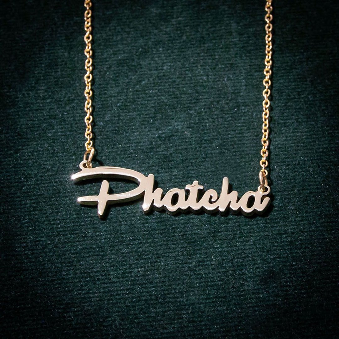 Made to order - Customize name necklace - 项链 - 铜/黄铜 银色
